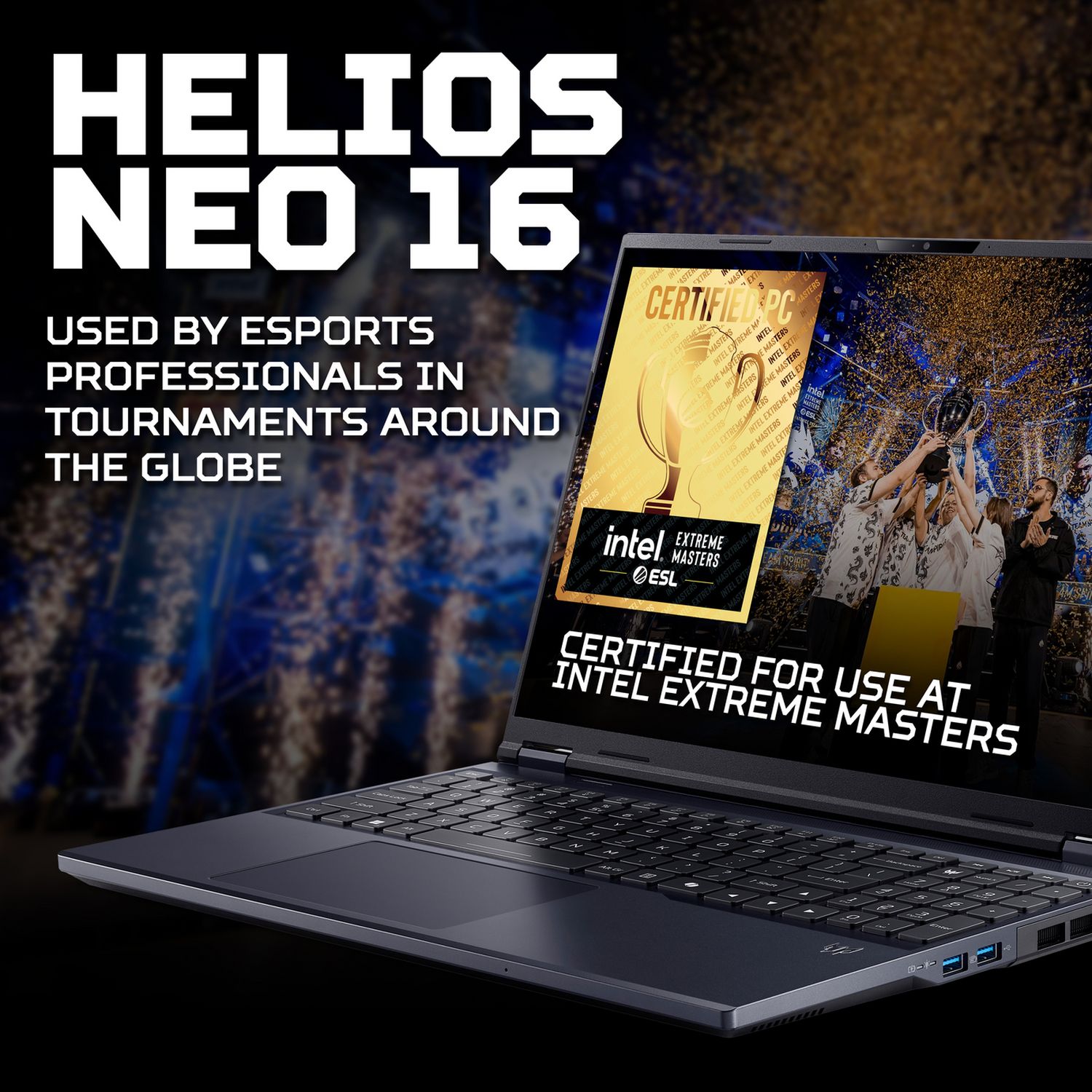 Acer Predator Helios Neo 16 gaming laptop with RTX 5070 (British brand)