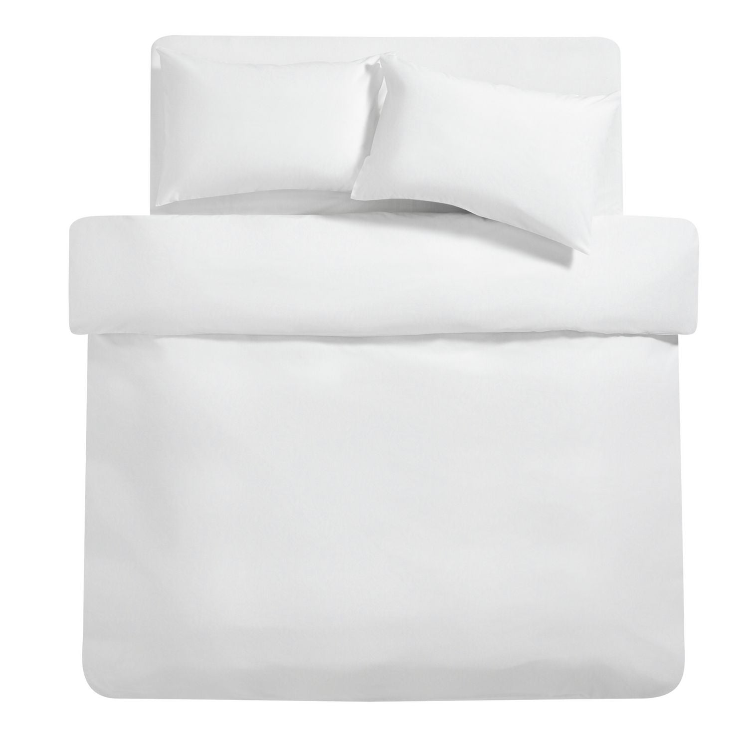 Habitat Easycare Plain White Bundle Bedding Set - King size