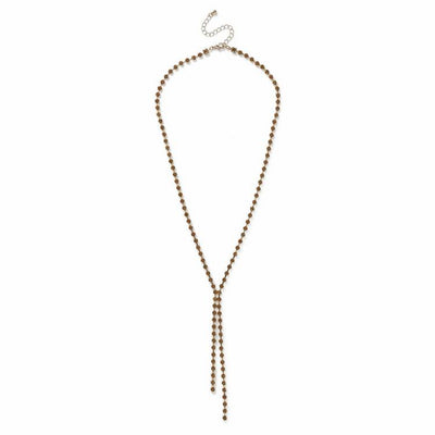 Argos Freedom Yellow Gold Cup Chain Y Pendant Necklace- Buy online at McGrocer