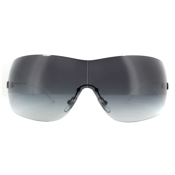 Versace sunglasses silver grey gradient, imported from the UK