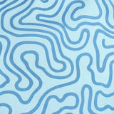 Habitat Squiggle Blue & White Kids Bedding Set - Double