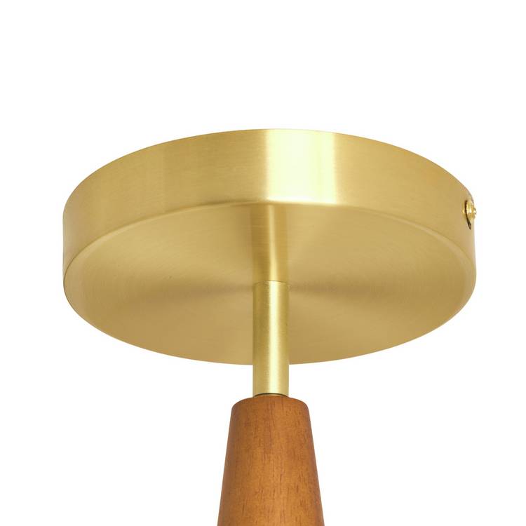 Habitat Century Wood flush ceiling light natural, UK version
