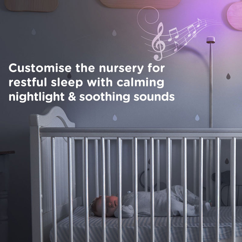 Hubble Connected Go Baby Plus 5-inch video baby monitor (British brand)