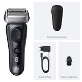 Braun Series 8 men's wet dry electric shaver (British brand)