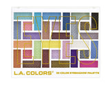 L.A. Colors In The Moment 30-color eyeshadow palette 27g (British brand)