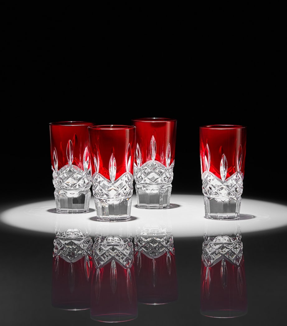 Waterford Lismore crystal shot glasses set of 4 55ml (British brand)