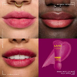 NYX Smushy Matte Lip Balm Silly Sippin, imported from the UK