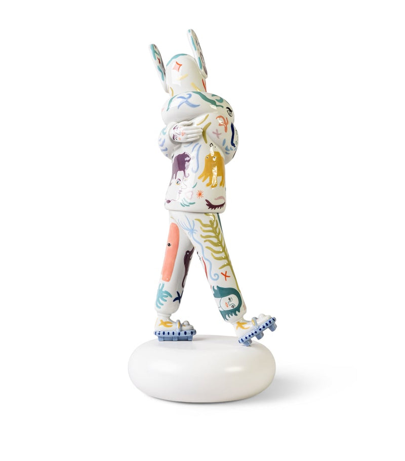 Lladró Embraced porcelain sculpture 57cm - British product