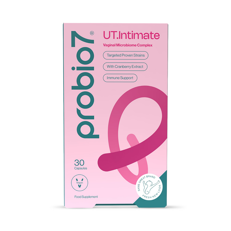 Probio7 UTIntimate probiotic supplement 30 capsules, imported from the UK