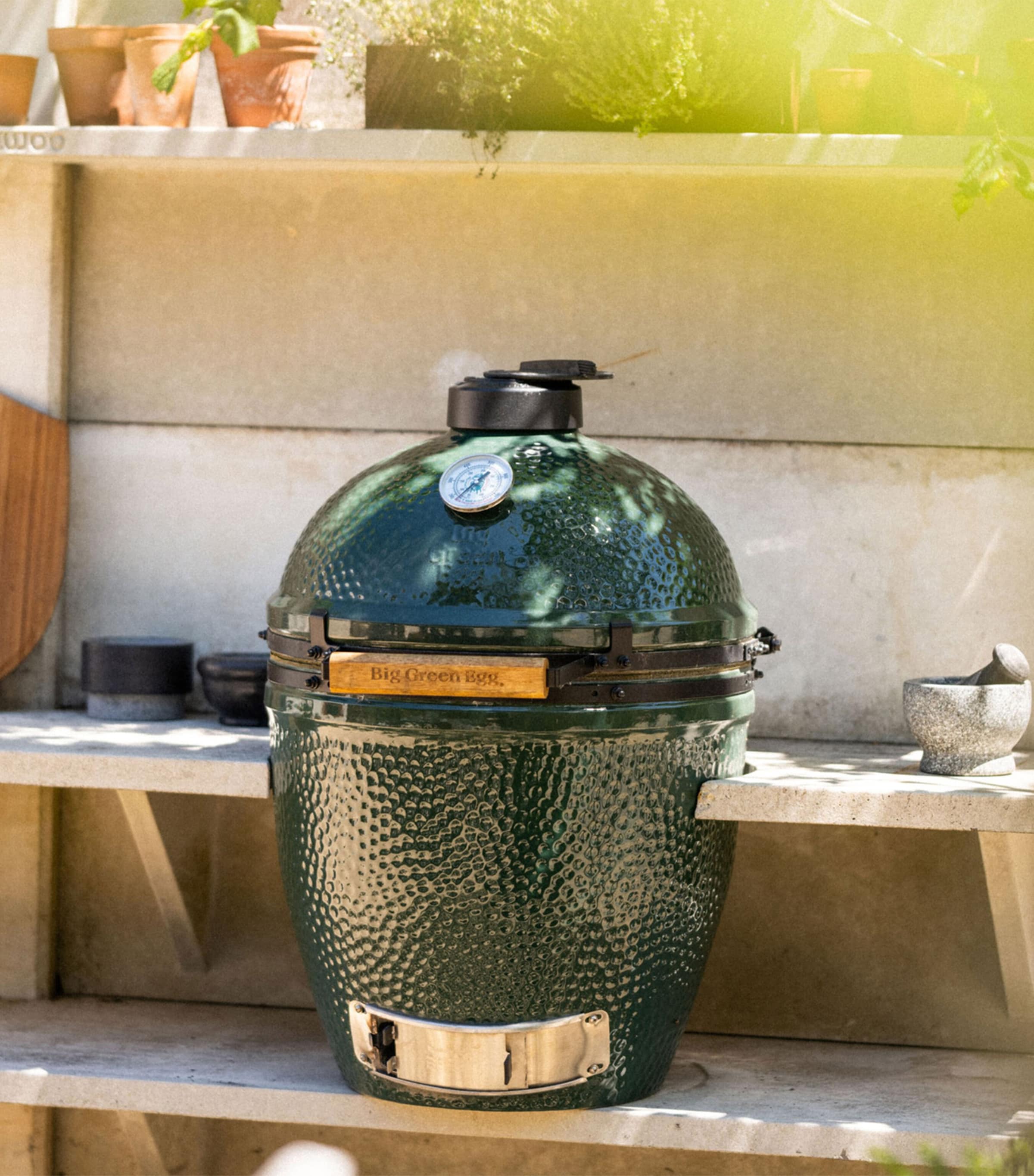 Big Green Egg Large ceramic barbecue - British product