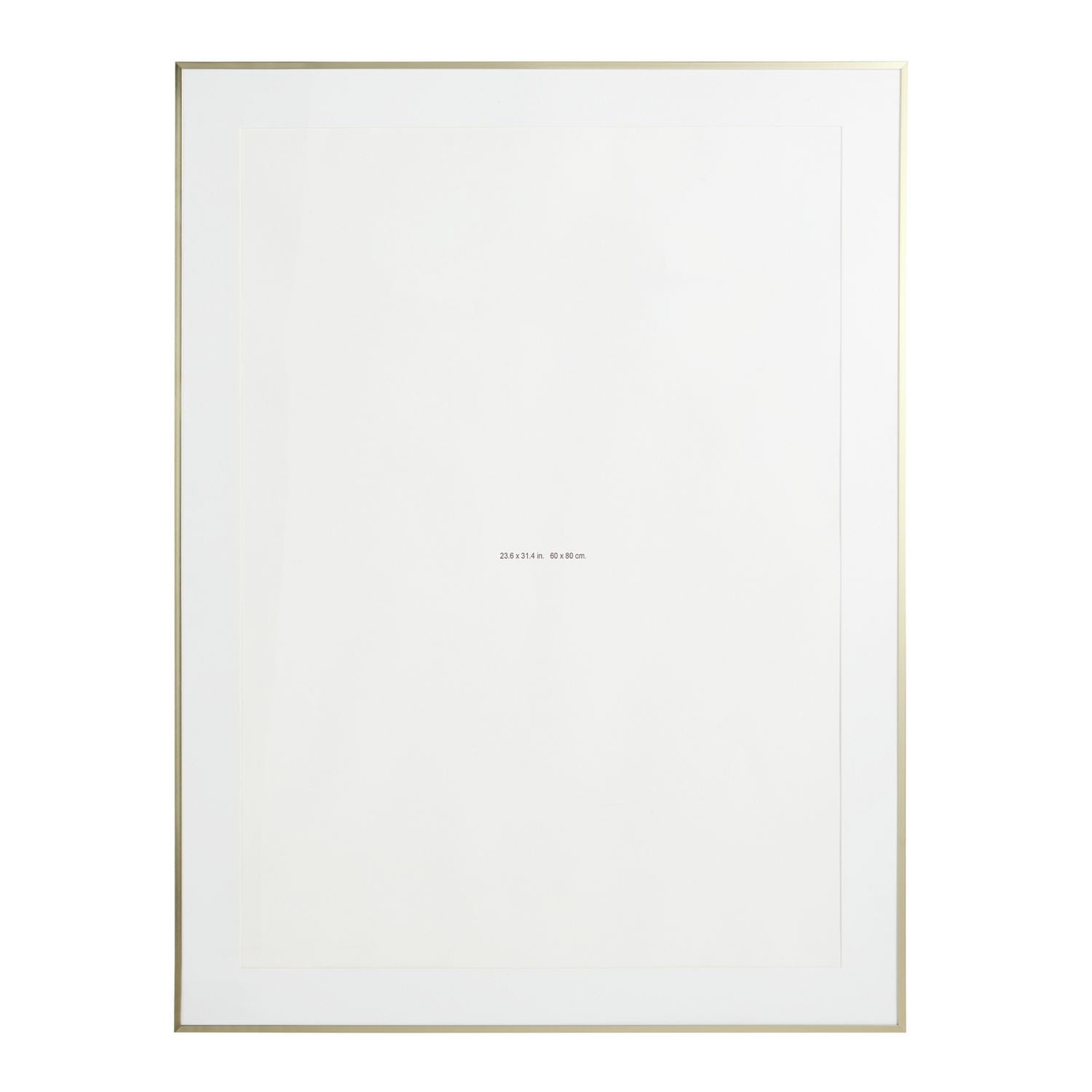 Argos Home gold aluminium picture frame 60x80cm (British brand)