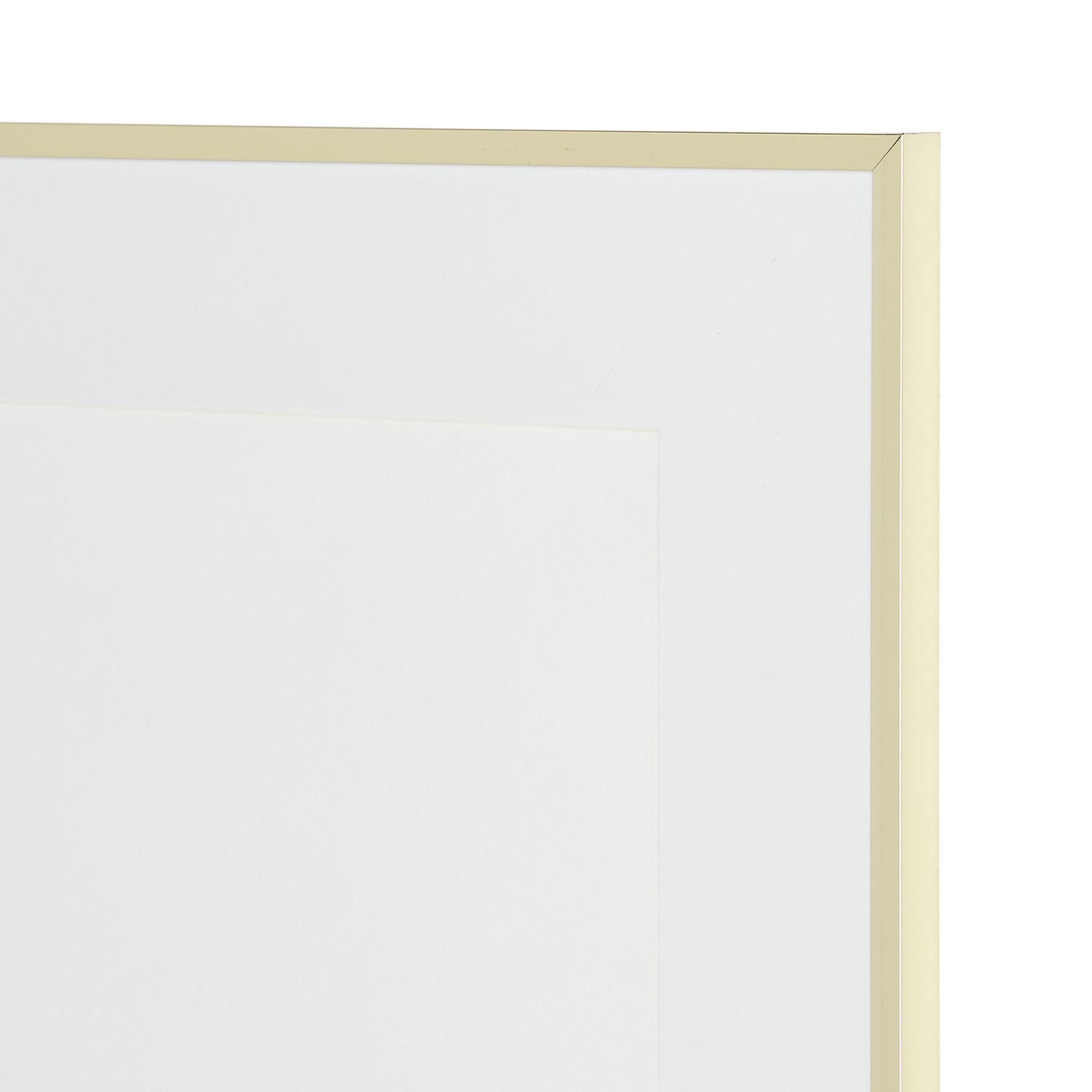 Argos Home gold aluminium picture frame 60x80cm (British brand)