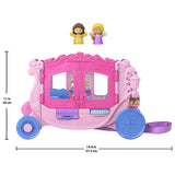 Fisher-Price Little People Disney Princess pull-along musical carriage toy (British brand)