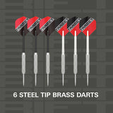 Target Rift dartboard set 45cm with six darts (British brand)