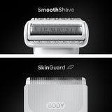 Braun BG7550 body grooming kit, imported from the UK