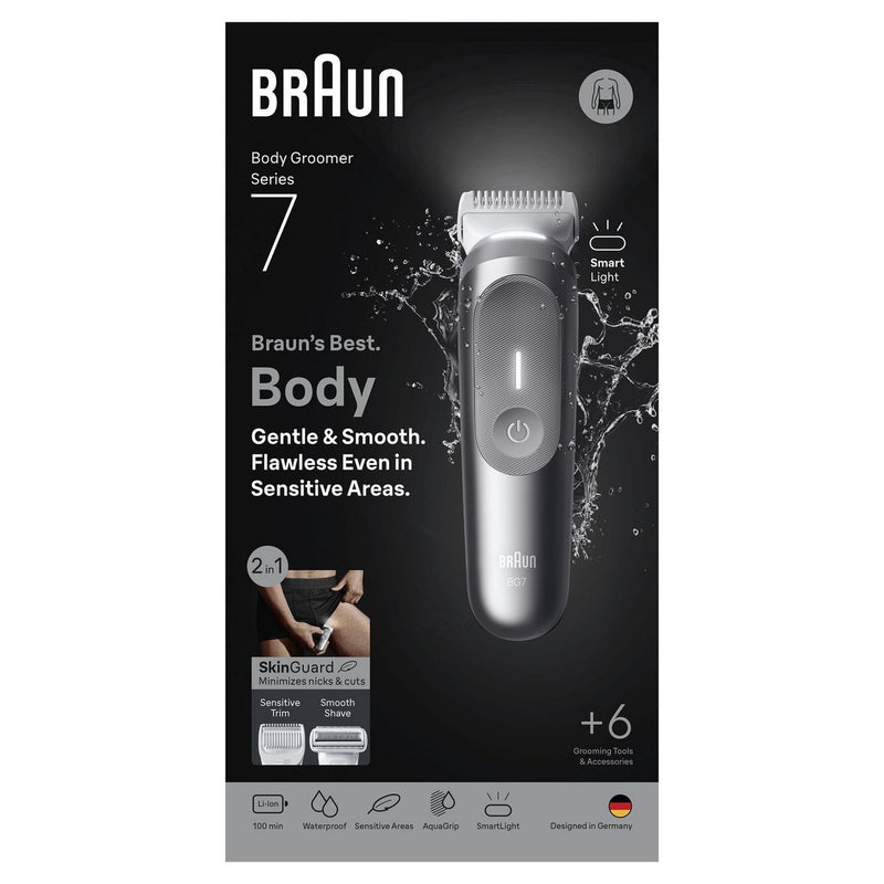 Braun BG7550 body grooming kit, imported from the UK
