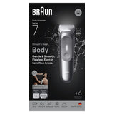 Braun BG7550 body grooming kit, imported from the UK
