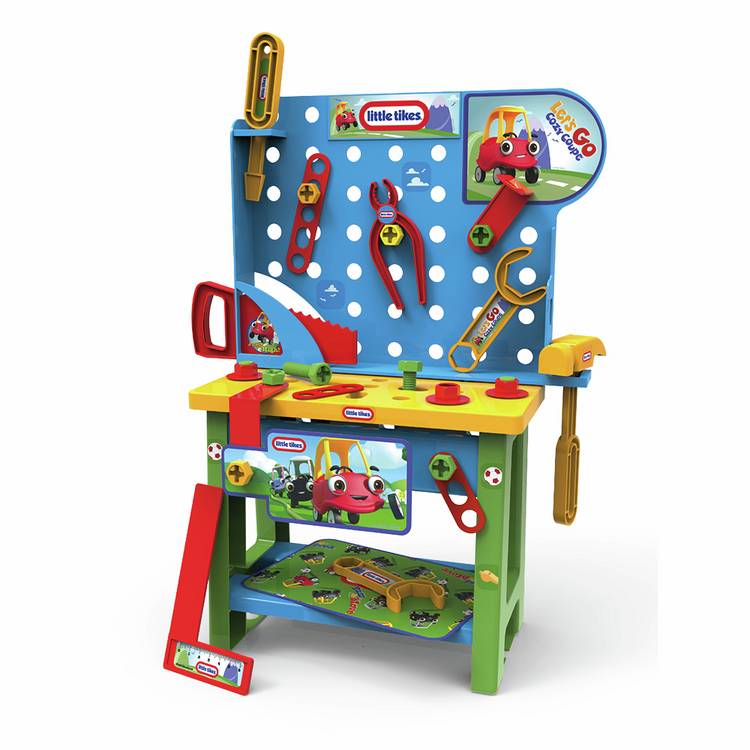 Little Tikes Cozy's Toolbench with 36 tools - British product