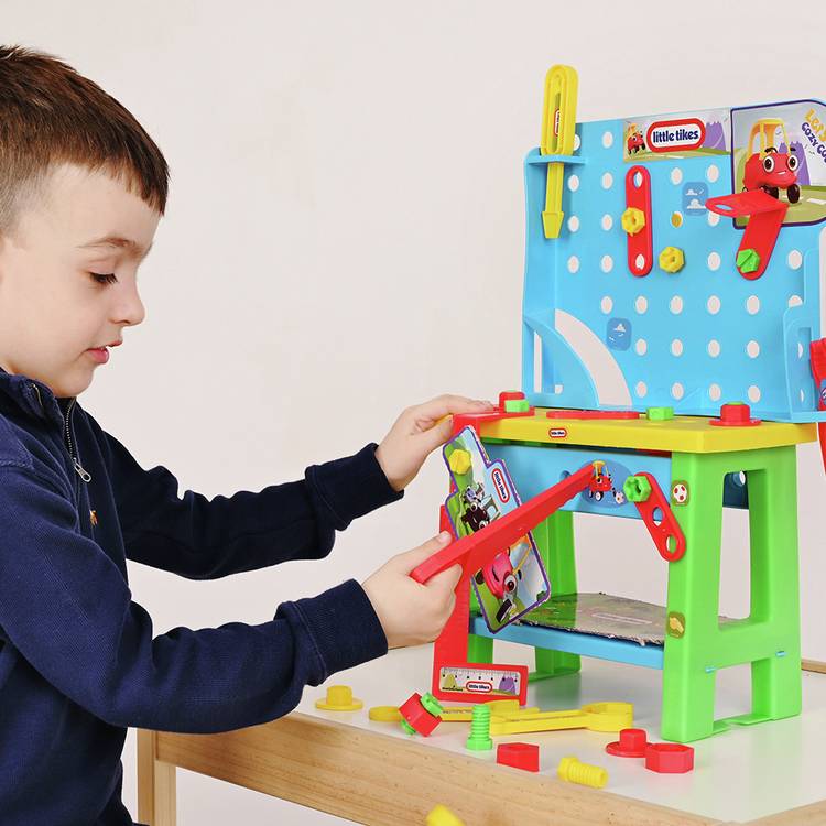 Little Tikes Cozy's Toolbench with 36 tools - British product