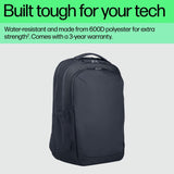 HP laptop backpack 16 inch Odyssey Grey, UK version