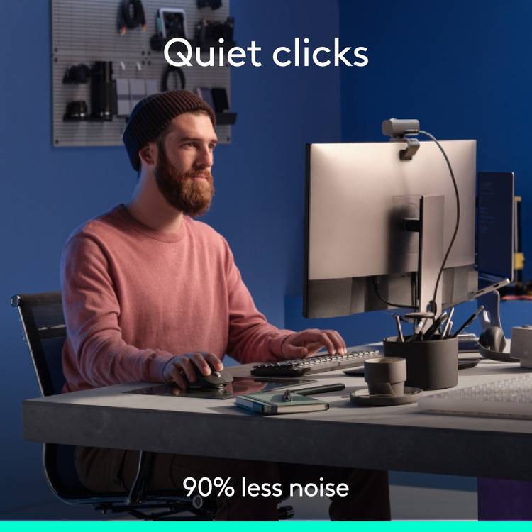 Logitech MX Master 3S wireless mouse Graphite, UK version