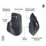 Logitech MX Master 3S wireless mouse Graphite, UK version