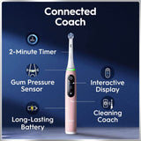 Oral-B iO6 electric toothbrush Pink Sand Luxe - British product