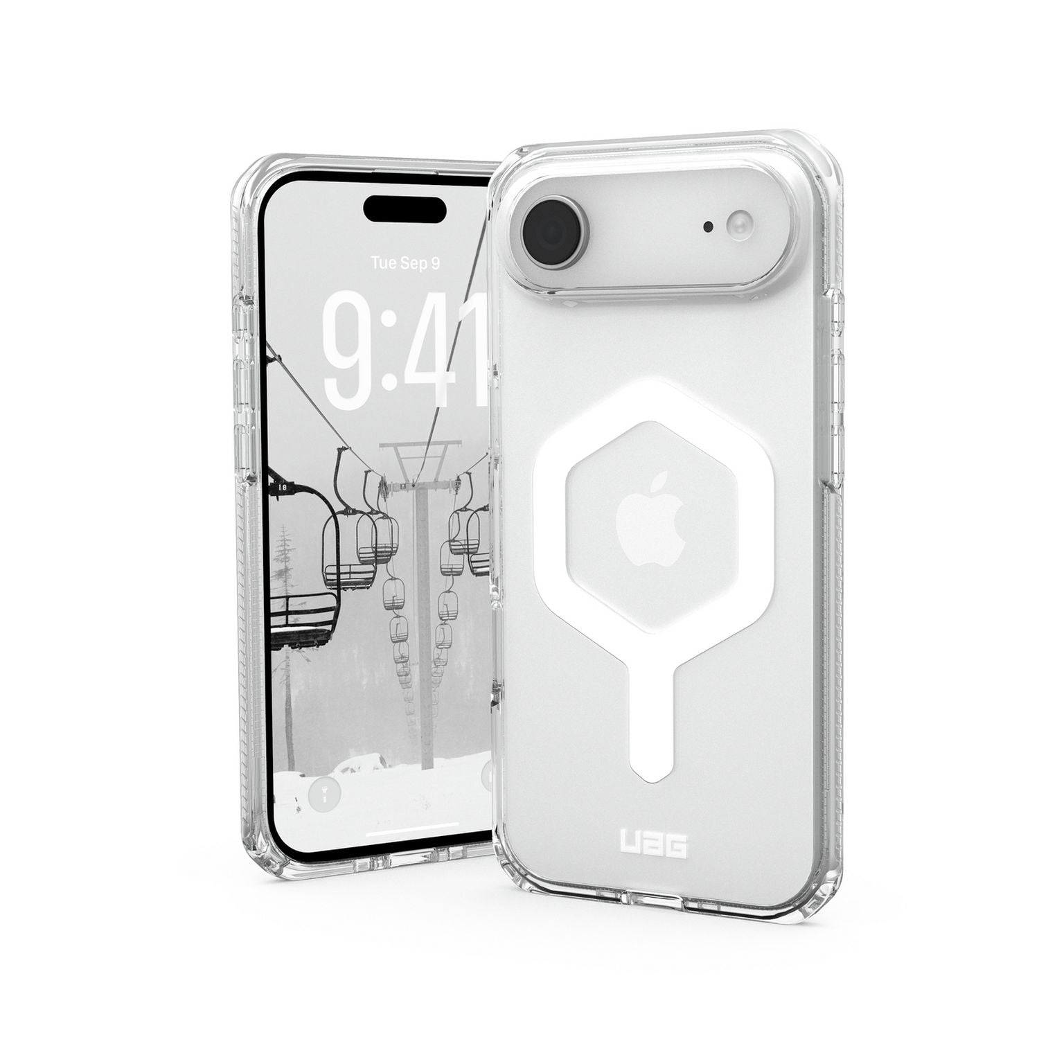 UAG Plyo clear iPhone Air case with MagSafe, UK version