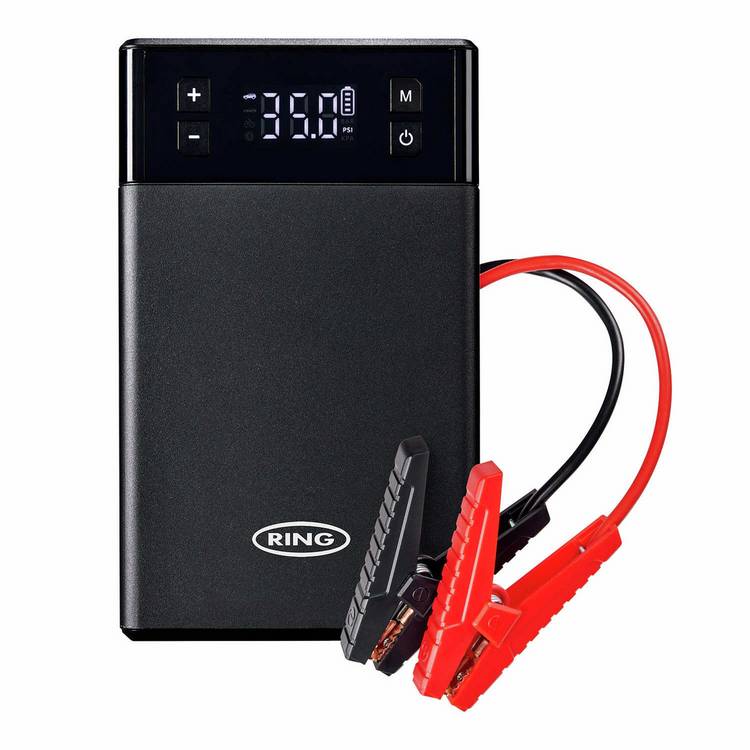 Ring 5-in-1 jump starter and tyre inflator (British brand)