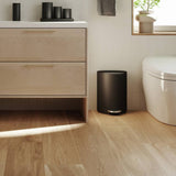Simplehuman bathroom pedal bin black 6L, imported from the UK
