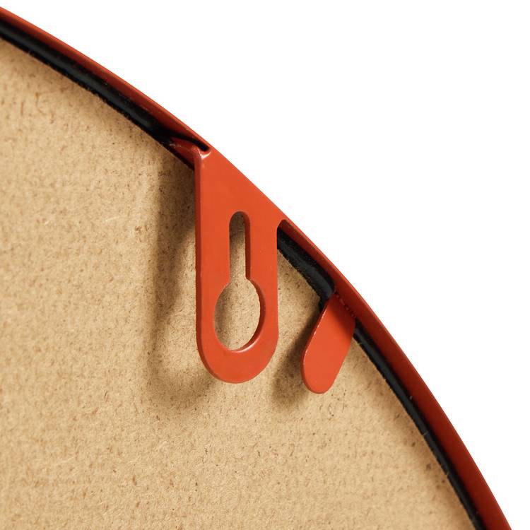 Habitat burnt orange arch mirror with shelf 50x62cm (British brand)