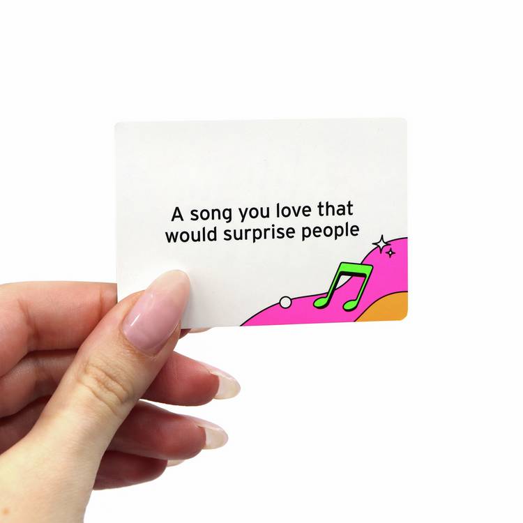 Big Potato Add To Playlist party game from British brand