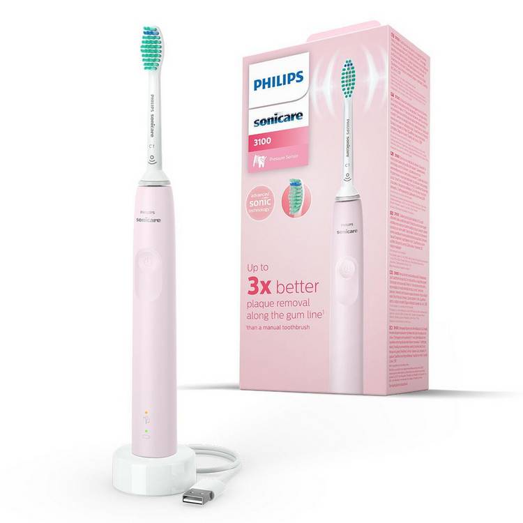 Philips Sonicare Series 3100 electric toothbrush, imported from the UK