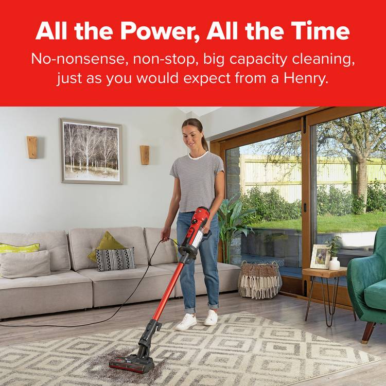 Henry Quick corded vacuum 4.19kg (British brand)