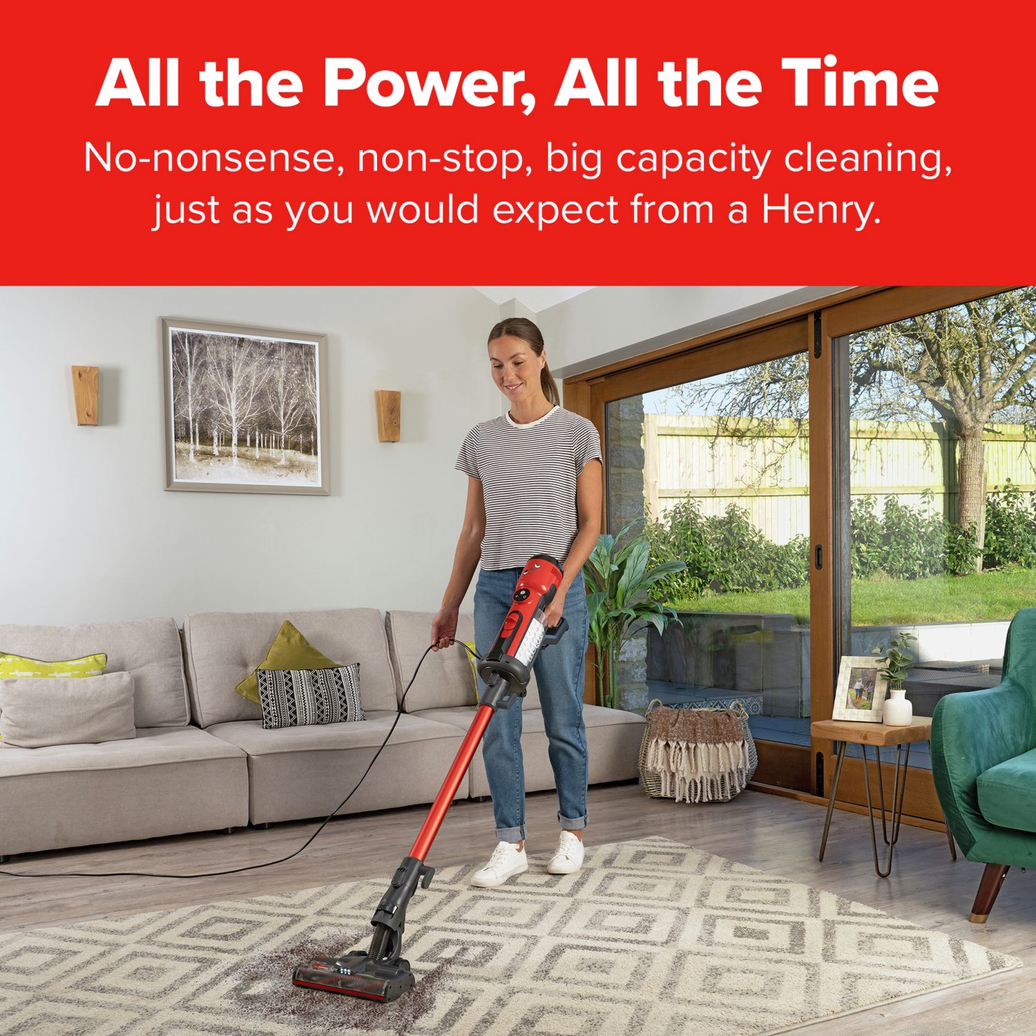 Henry Quick corded vacuum 4.19kg (British brand)