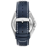 Maserati watch blue dial leather strap 43mm, imported from the UK