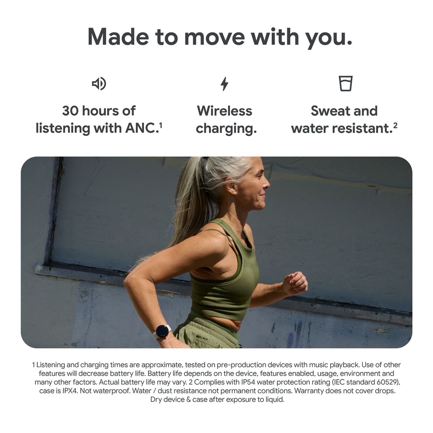 Google Pixel Buds Pro 2 wireless earbuds Moonstone - British product