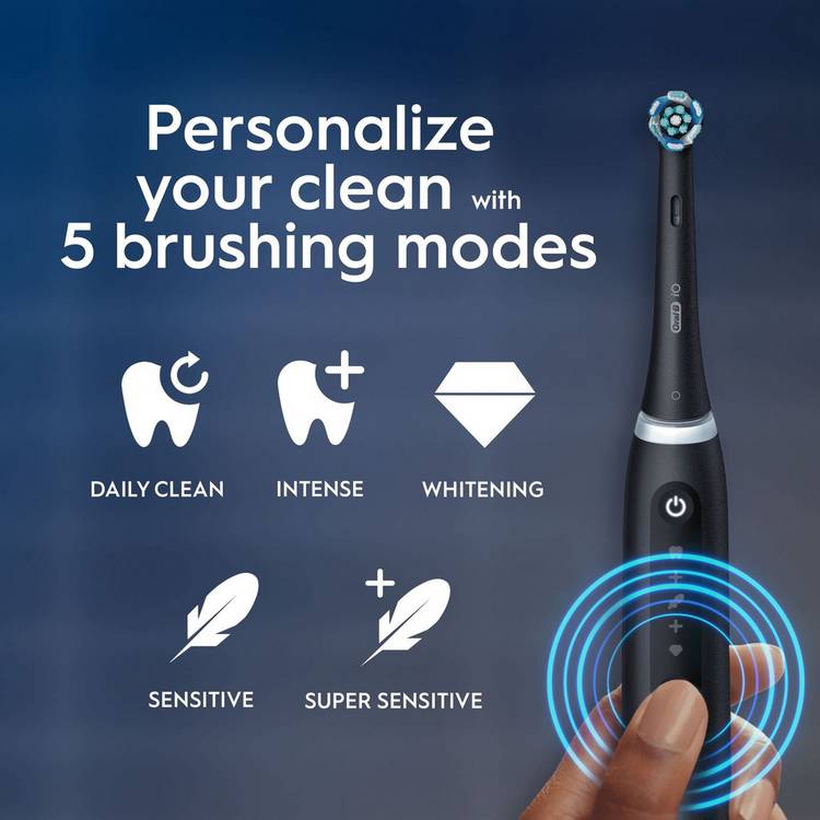 Oral-B iO 5 Special Edition Forest Green electric toothbrush, UK version