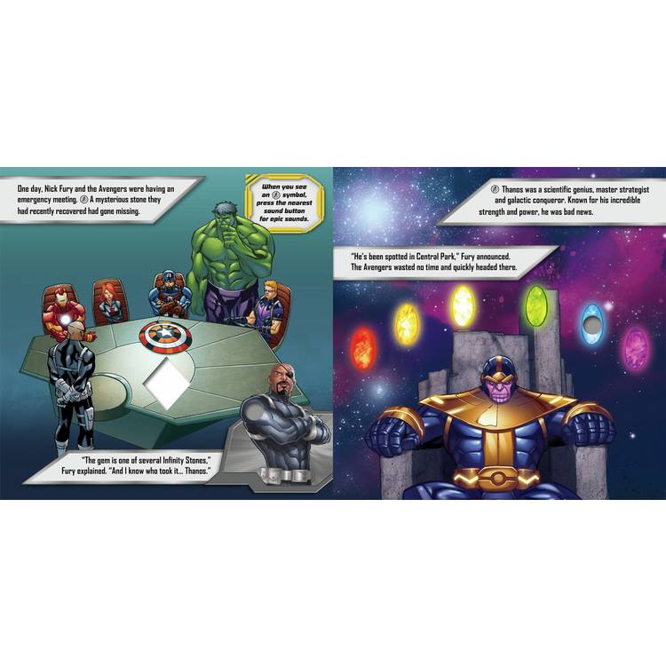 Igloo Books Marvel Avengers Hero sound book (British brand)