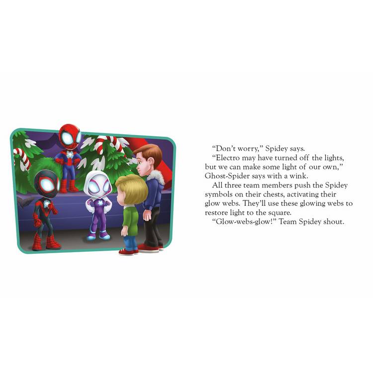 Igloo Books Spidey & Friends advent calendar story books, UK version