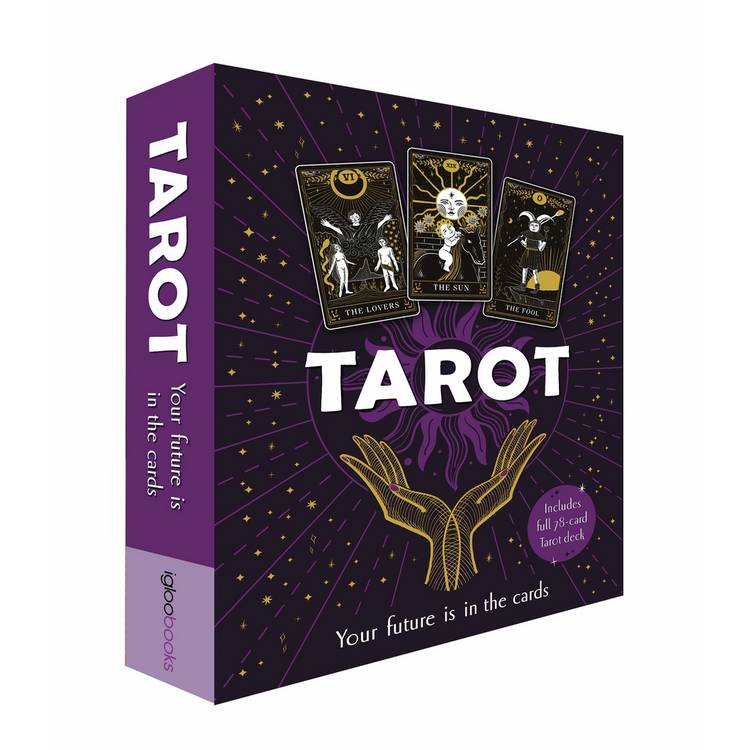 Igloo Books Tarot Book and Card Gift Set, imported from the UK