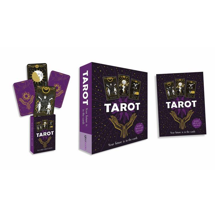 Igloo Books Tarot Book and Card Gift Set, imported from the UK