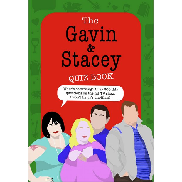 Igloo Books Gavin and Stacey quiz book, imported from the UK