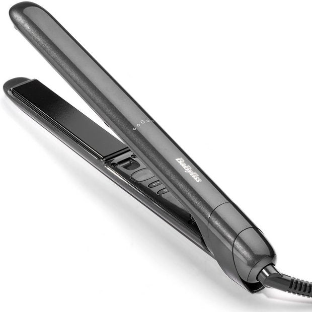 BaByliss Titanium Shine professional hair straightener (British brand)