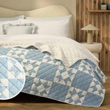 Habitat quilted bedspread white 200x220cm (British brand)