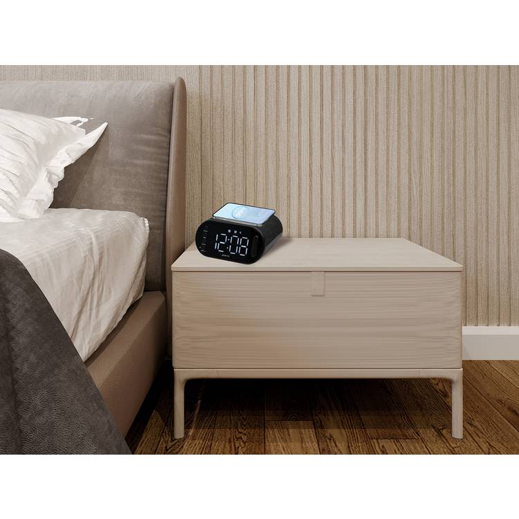 Groov-e Atlas II FM alarm clock radio - British product