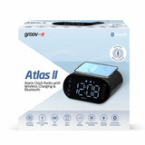 Groov-e Atlas II FM alarm clock radio - British product