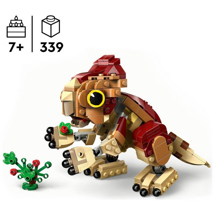 LEGO Jurassic World Aquilops baby dinosaur building set 339 pieces (British brand)
