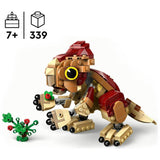 LEGO Jurassic World Aquilops baby dinosaur building set 339 pieces (British brand)