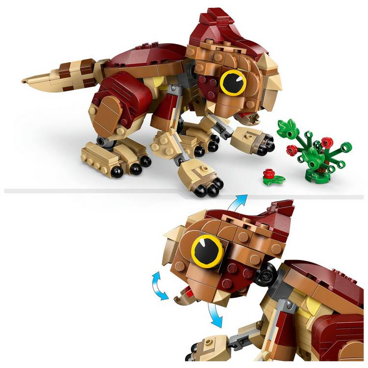 LEGO Jurassic World Aquilops baby dinosaur building set 339 pieces (British brand)